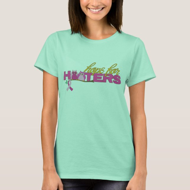 T-shirts Esperança por Hooters (Frente)