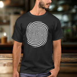 T-shirts Espiral de Hipnose do Homem Mágico