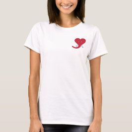 T-shirts Espírito "I Love GOP" feminino de "76 Jersey T-Shi
