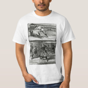 T-shirts Esportes Antigos, Times de Beisebol Feminino Vitor