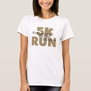 T-shirts Esportes de atletismo de alta velocidade de 5.000