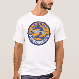 T-shirts Esquadrão DESRON do contratorpedeiro - 2