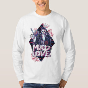 T-shirts Esquadrão Suicida Amor Louco