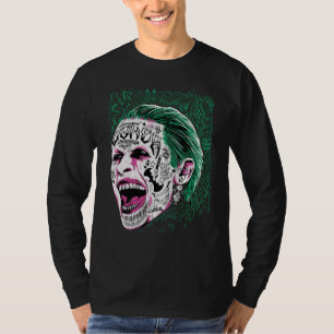 T-shirts Esquadrão Suicida   Desenho Da Cabeça De Joker R