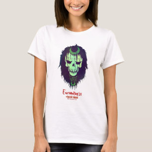 T-shirts Esquadrão Suicida   Ícone Cabeça De Enchantagem