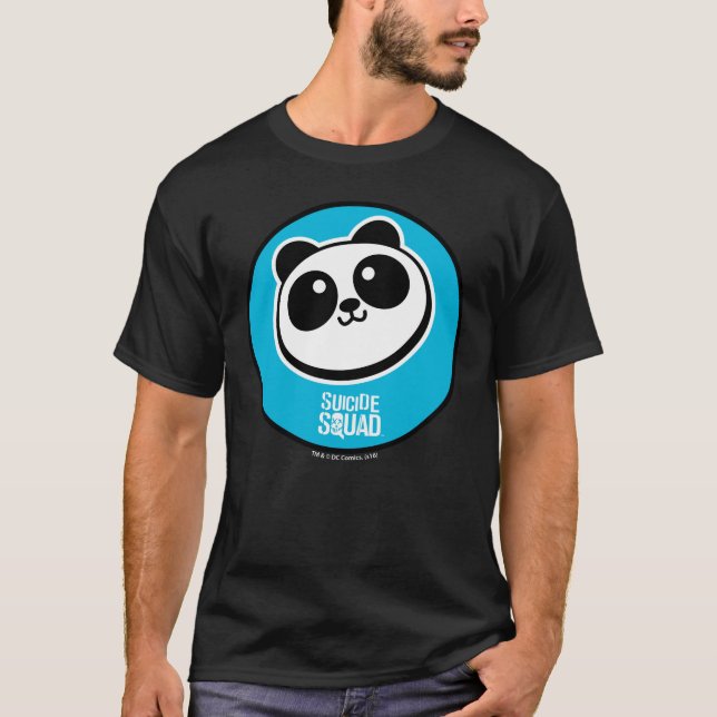 T-shirts Esquadrão Suicida | Logotipo Panda Purveyors (Frente)