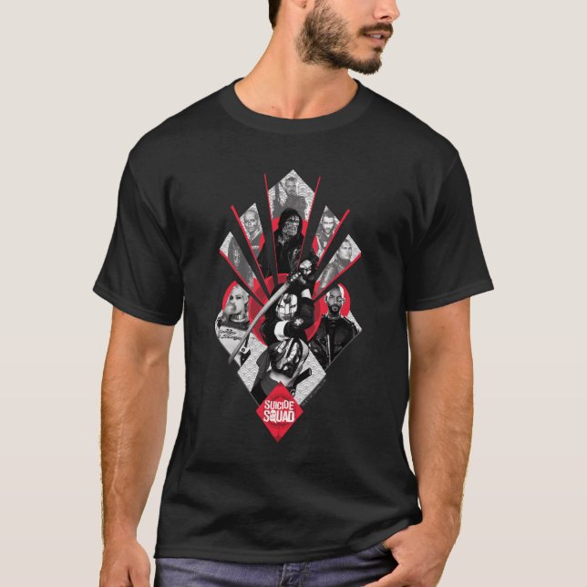 T-shirts Esquadrão Suicida | Task Force X Gráfico Japonês (Frente)