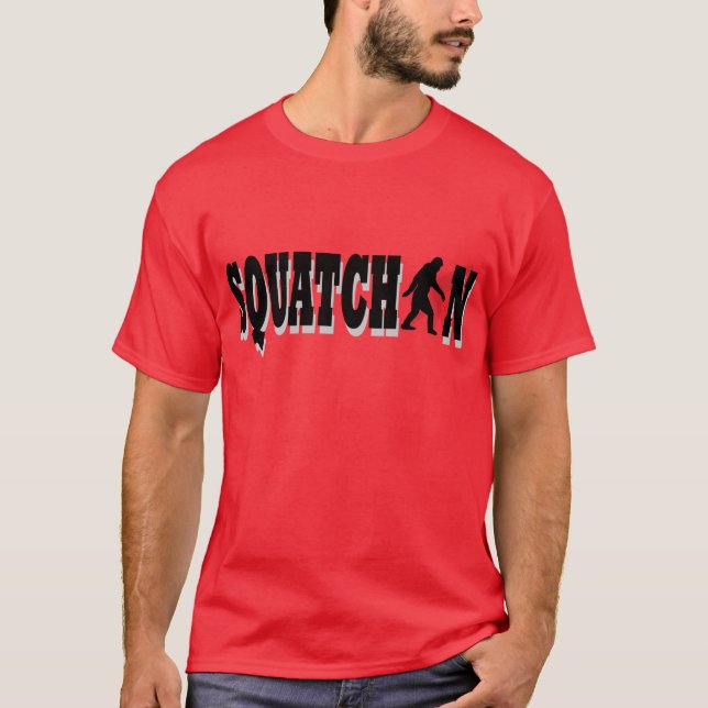 T-shirts Esquadrinhando, texto preto (Frente)