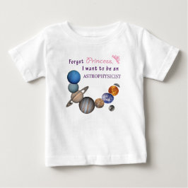 T-shirts Esqueça Princesa - Astrofísica