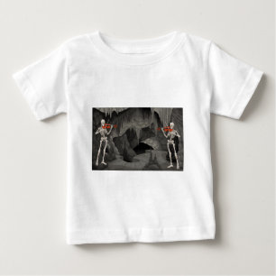 T-shirts esqueleto de violino