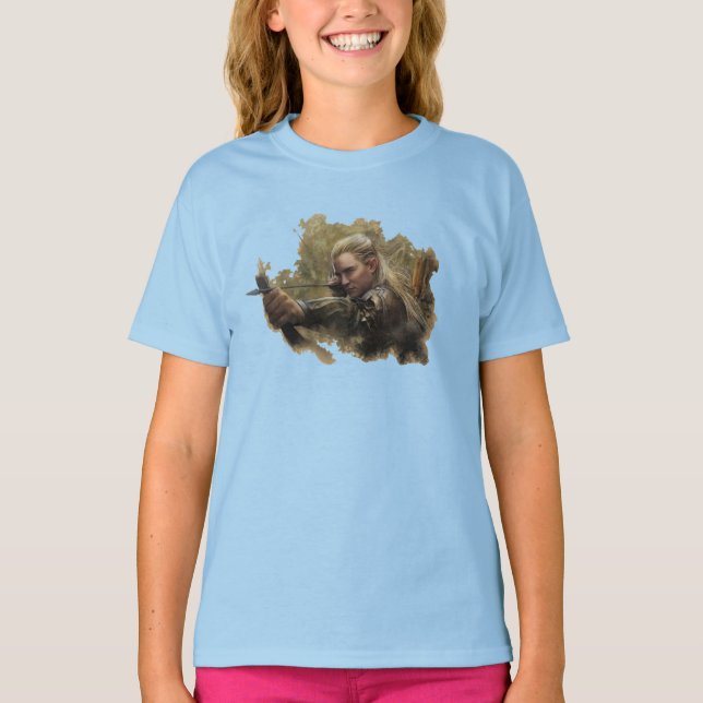 T-shirts Esquema LEGOLAS GREENLEAF™ (Frente)