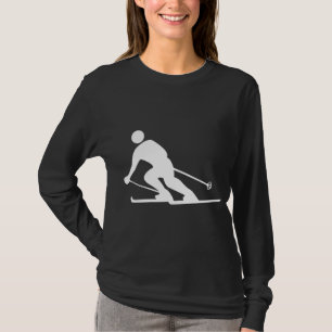 T-shirts Esqui - Branco