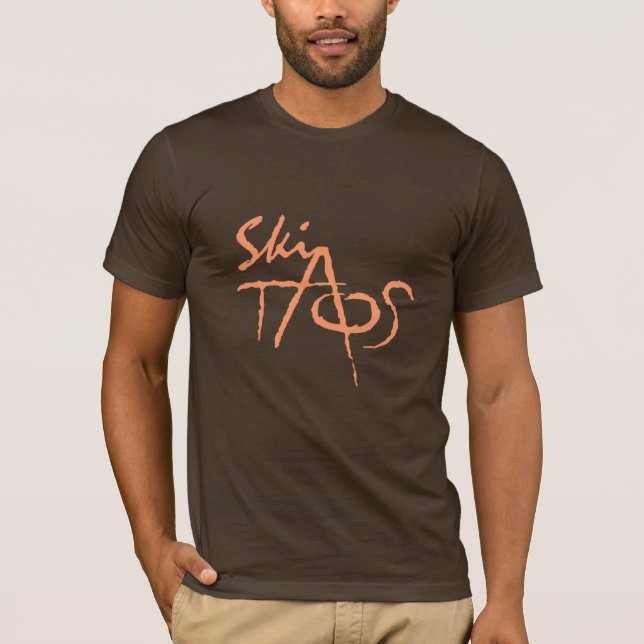 T-shirts Esqui Taos (Frente)