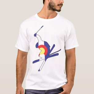 T-shirts Esquiador de Colorado