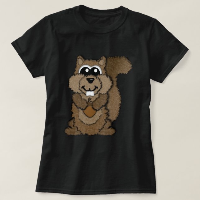 T-shirts Esquilo (Frente do Design)