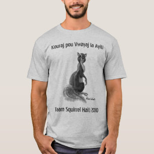 T-shirts Esquilo Haiti 2010 da equipe