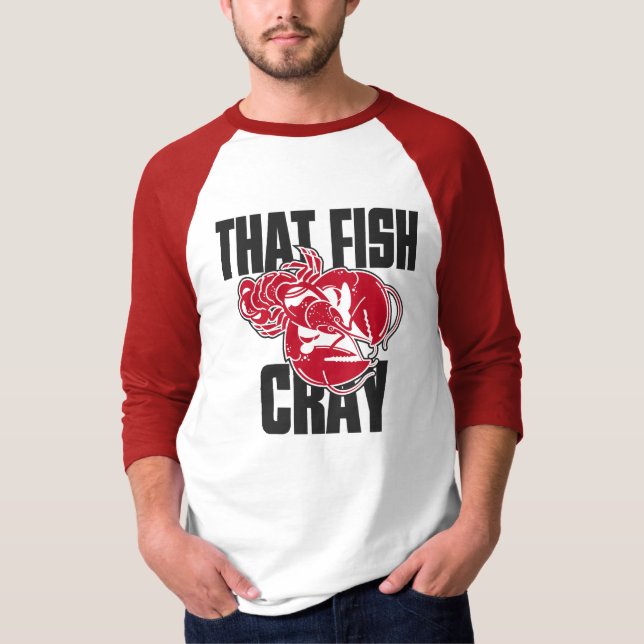 T-shirts Esse peixe Cray (Frente)
