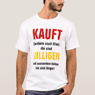 T-shirts Esses comprais cebolas em vez de kiwis, são mais a