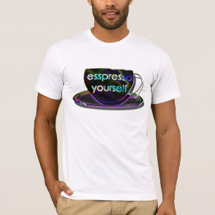 T-shirts esspresso você mesmo