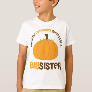 T-shirts Esta abóbora pequena está indo ser uma irmã mai