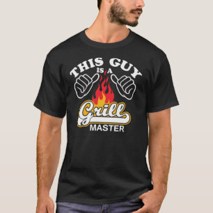 T-shirts esta cara é um mestre de grelhas
