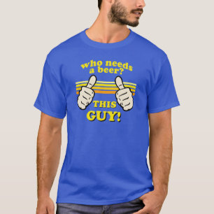 T-shirts Esta cara precisa uma cerveja!