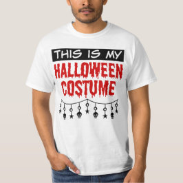 T-shirts Esta é a minha fantasia de Halloween Stars