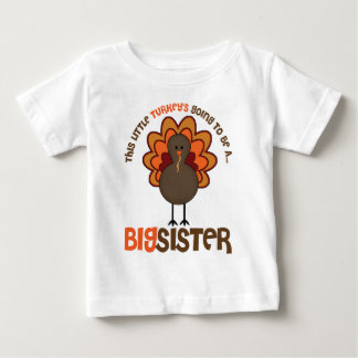 T-shirts Esta pequena Turquia vai ser uma Irmã Grande