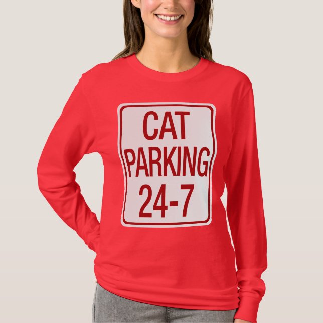 T-shirts Estacionamento do gato (Frente)