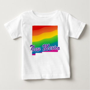 T-shirts Estado Arco-Íris Do Novo México