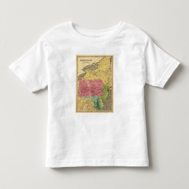 T-shirts Estados 3 do meio (Frente)