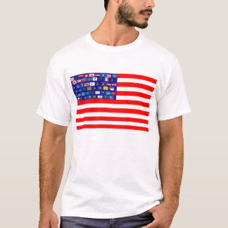 T-SHIRTS ESTADOS DOS EUA PARA O TSHIRT DAS ESTRELAS