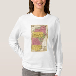 T-shirts Estados médios, EUA