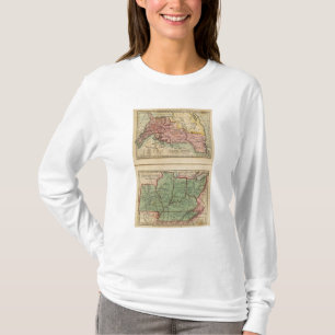 T-shirts Estados Ocidentais, os Estados Unidos