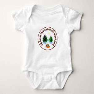 T-shirts Estarei na cabana o fim de semana todo