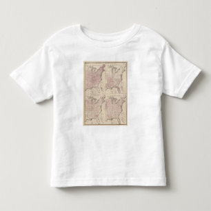 T-shirts Estatísticas vitais, recenseamento dos Estados