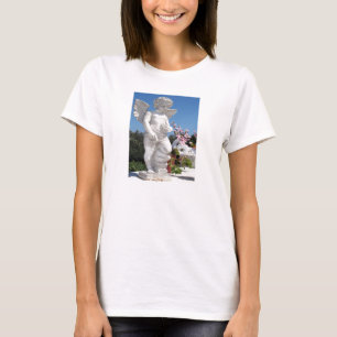 T-shirts Estátua Anjo no Verde limão