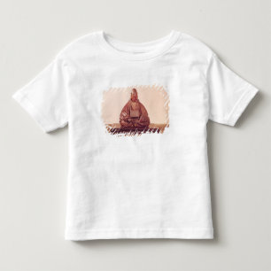 T-shirts Estátua assentada do período de Basho Edo