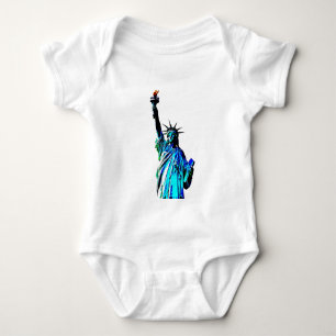 T-shirts Estátua Azul da Liberdade