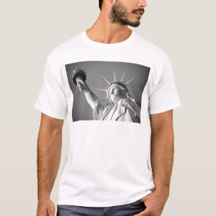 T-shirts Estátua Branca Negra da Liberdade