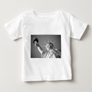 T-shirts Estátua Branca Negra da Liberdade