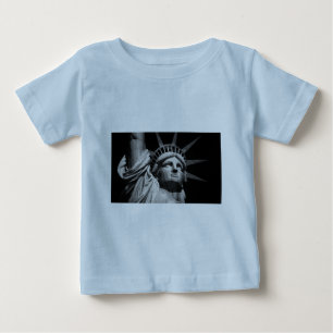 T-shirts Estátua Branca Negra da Liberdade, Nova Iorque