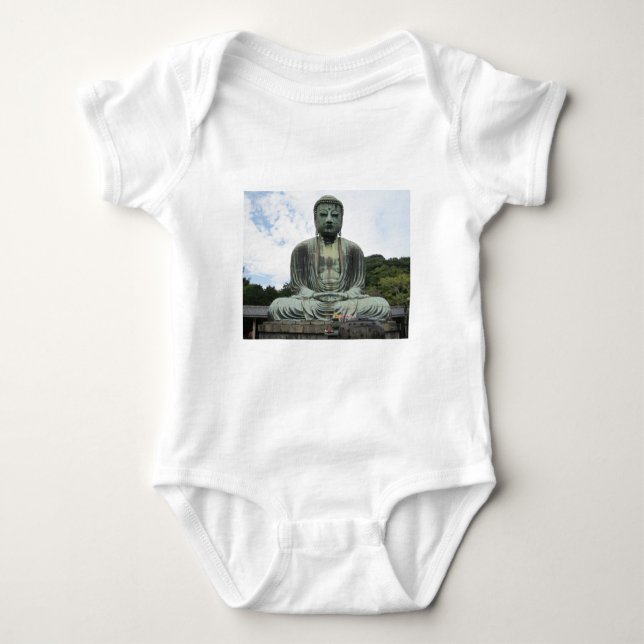 T-shirts Estátua de Buda Budismo (Frente)