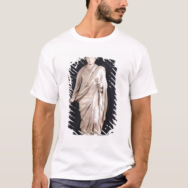 T-shirts Estátua de Caesar Augustus (Frente)