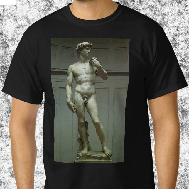 T-shirts Estátua de David por Michelangelo (Criador carregado)