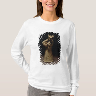 T-shirts Estatueta de um demónio Leão-Dirigido,