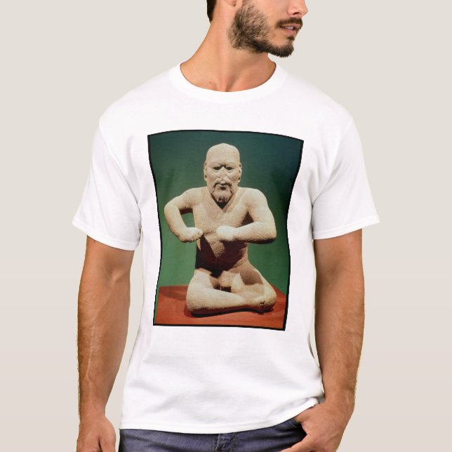 T-shirts Estatueta de um lutador (Frente)