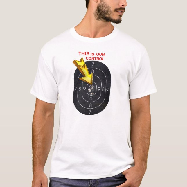 T-SHIRTS ESTE É CONTROLO DE ARMAS (Frente)