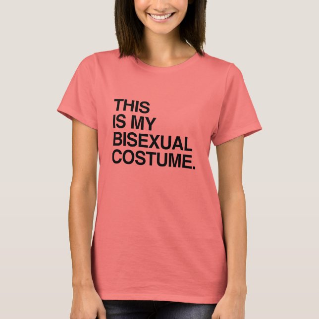 T-SHIRTS ESTE É O MEU TRAJE BISEXUAL (Frente)