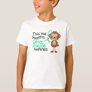 T-shirts Este miúdo apoia a consciência da doença celía